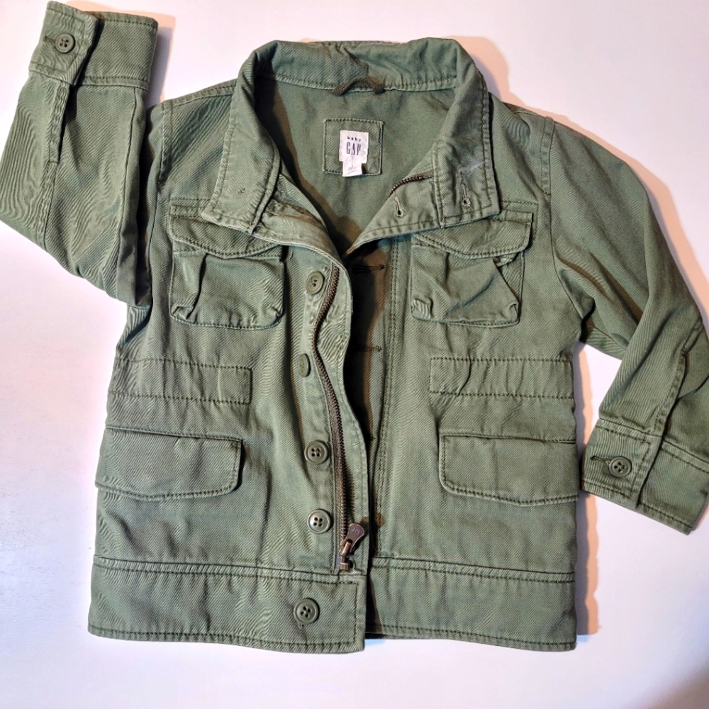 Baby Gap Jacket, Green, Size 3T